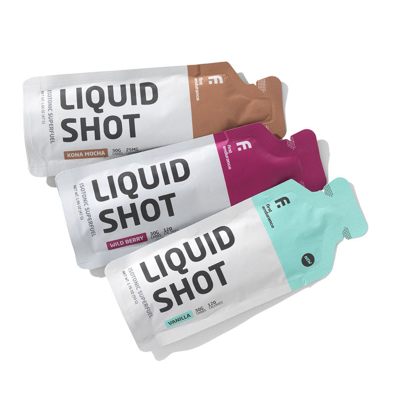 Fluids Shot Liquid Shot - Energizing Superfuel – First Endurance